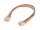 Velleman - BTWFF5 - Platinen-Steckverbinder, 2 X Buchsenleiste - 5 POLE - 2.54 mm - Litze 20 cm