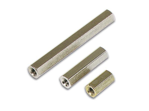 Velleman - BUS3FF40 - Metall-Abstandsbolzen 40 mm M3 - Innen- /Innengewinde