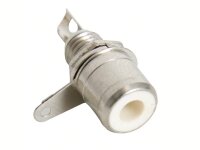 Velleman - CA055W - Cinch-Einbaubuchse - Vernickelt -...