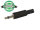 Velleman - CA110 - Mono-Klinkenstecker - 3,5mm - Kunststoff - schwarz