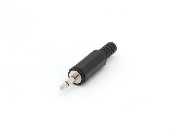 Velleman - CA110H - 3,5 mm-Mono-Klinkenstecker - Kunststoff, Schwarz