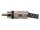 Velleman - CA116B - Cinch-Stecker - Vernickelt - Schwarz