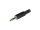 Velleman - CA128 - 3.5mm-Stereo-Klinkenstecker - Schwarz - 4 Kontakte