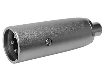 Velleman - CAA11 - XLR-Stecker, 3-Polig auf Cinch-Buchse