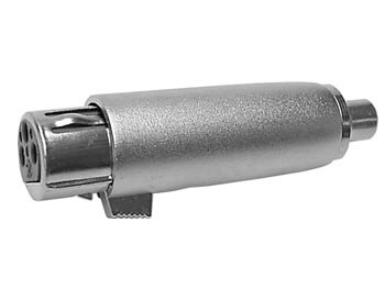 Velleman - CAA12 - XLR-Buchse, 3-Polig auf Cinch-Buchse