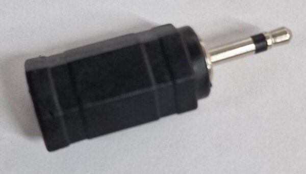 2.5mm-Mono-Klinkenstecker auf 3,5 Mono-Klinkenbuchse