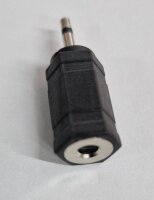 2.5mm-Mono-Klinkenstecker auf 3,5 Mono-Klinkenbuchse
