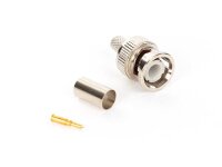 Velleman - CBNC34B - BNC-Crimpstecker RG59/U, 3 teil