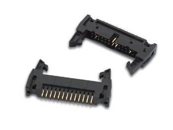20-pol PCB-Messerleiste CC045 | 2,54 mm mit Verriegelung