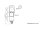 KONTROLL-LAMPE - ECKIG - GELB/ORANGE - 220 V - 11.5 x 11.5 mm