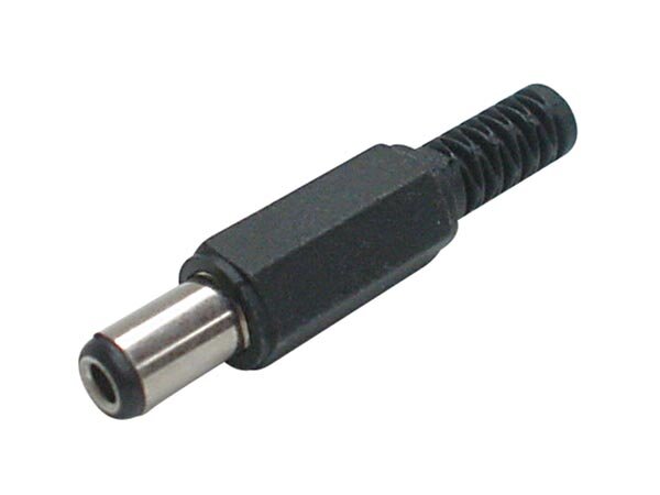 Velleman - CD010 - DC-Stecker - 2.5 x 5.5 x 9.5mm - PLASTIK
