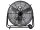Perel - CFAN0475 - Bodenventilator - metall - Ø 75 cm - schwarz