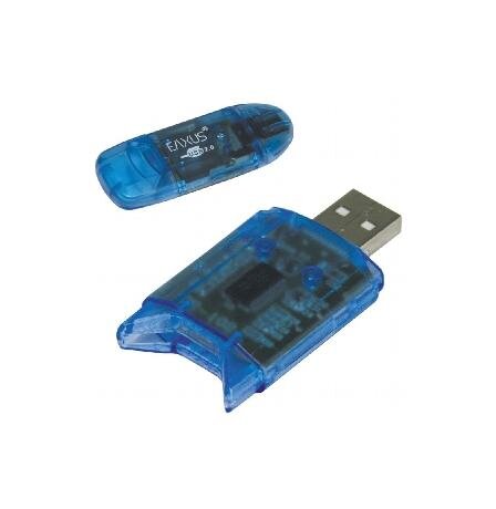 Highspeed-Kartenleser - Cardreader Mini - USB 2.0, für SD + SDHC b