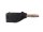 BANANENSTECKER 4mm STECKBAR - SCHWARZ