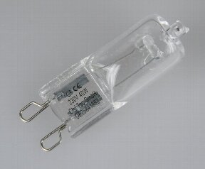 Halogen Stiftsockel-Lampe G9 230V 25W 2800K, 150lm, ØxL 14x41mm