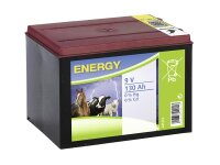 Zinc-carbon dry battery, 9 V, 130 Ah, large case