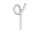 Corral - COR44456 - Pigtail post 105 cm, white, Ø 7 mm