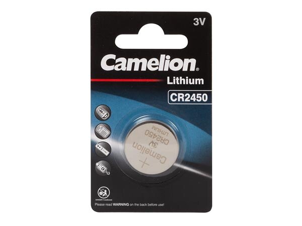 Camelion - CR2450 - 3 Volt 550mAh Lithium - 1 St. / Blisterverpackung
