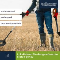 Metalldetektor Advanced CS102 mit 20 cm Suchtiefe |...