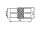 Velleman - CV022 - 2 x PAL-Buchse, Metall