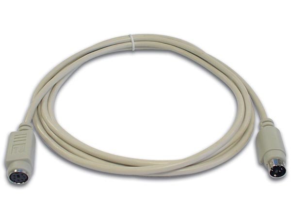 CW028 PS/2 Mini DIN6 Verlängerungskabel 2 m | Velleman