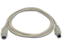 CW028 PS/2 Mini DIN6 Verlängerungskabel 2 m | Velleman