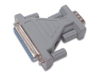 Portadapter SUBD9 Stecker auf SUBD25 Buchse | D-Sub Adapter