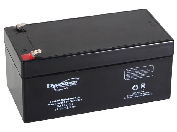 Dyno - DAS12-3.3 - 12 Volt 3300mAh Pb