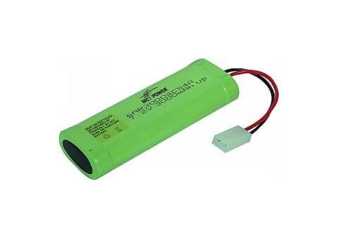 Akku-Pack McPower - 7,2 Volt 3000mAh Ni-MH - 130x45x25mm