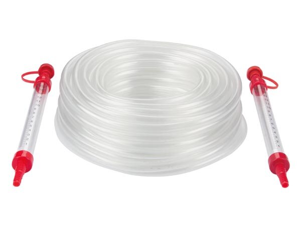 Toolland - DF900 - Wasserwaagenecke mit 2 Libellen, nicht magnetisch, PVC-Röhrchen, 20 m