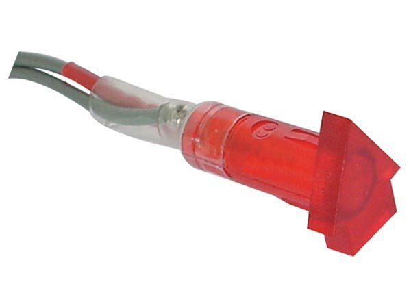 PFEIL-LED-SIGNALLEUCHTE 220V ROT
