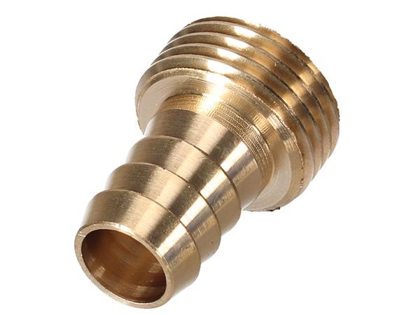 ONE Tools - DT80001 - Messing Wasserhahnanschluss 3/4" Außengewinde - Schlauchadapter 5/8" Ø15 mm
