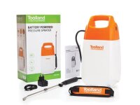 Toolland - DTB10002 -Elektrischer Drucksprüher 6L mit Lithium-Akku - Ideal für Pflanzen, Unkrautbekämpfung und Terrassenreinigung