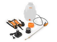 Rückensprühgerät - batteriebetrieben - 12L