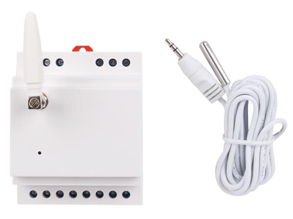 Velleman E300GSM – GSM-Modul für Hutschienenmontage, 1-Kanal, 2G/3G