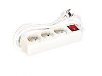 Perel EB3S-G 3-fach Steckdosenleiste mit Schalter 1,5 m |...