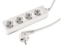Perel EB4N 4-fach Steckdosenleiste 1,5 m |...
