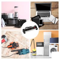 Perel - EBP03DSUN1-G - Steckdosenleiste mit Schalter, 3 Steckdosen mit Schutzkontakt - 2 USB-Anschlüsse