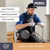 Perel EC25R25 Verlängerungskabel 25 m H05RR-F 3G2.5...
