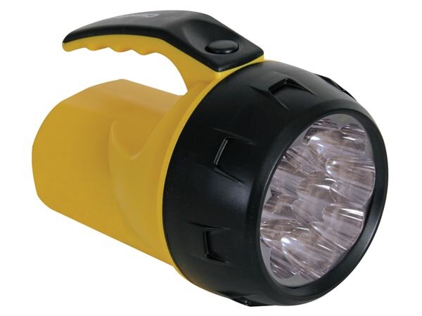 Perel - EFL07 - LED-Handscheinwerfer - 9 LEDs - 4 x AA-Batterie