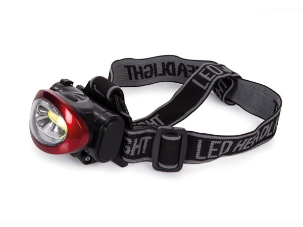 Perel - EHL19 - Stirnlampe - 3 W COB-LED -  90 lm