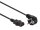 Perel Tools - EPC025A100 - Netzkabel - Schwarz - CEE 7/7 90° + C13 - 2.5 m - H05VV-F 3G1.0 mm²