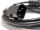 Perel - EPCNET8 - Netzkabel, H05VV-F 3G1, 1.8 m, 2.5 A/230 V, 2500 W, Typ F auf C14, für innen, PVC, schwarz