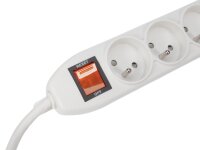 Perel - EWS8W - Steckdosenleiste mit Schalter und...
