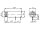 Velleman - F/CH50 -  Sicherungshalter 5 x 20 mm für Leiterplatten, horizontale Montage - horizontale Montage