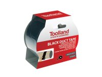 Toolland - FDT10B - Klebeband Schwarz Duct 4.8 cm x 10 m...