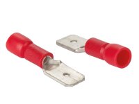 Velleman - FRM - Flachstecker 6,4 mm Rot