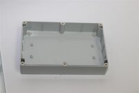 Velleman - G218C - Polycarbonat-Gehäuse - Wasserdicht - hellgrau - transparanter Deckel - 220 x 146 x 55 mm