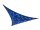 Perel Tools - GSS36MLEDSKY - Sonnensegel mit 100 LEDs, Sternhimmel, wasserdurchlässig, winddurchlässig, 3.6 x 3.6 x 3.6 m, 180 g/m², Solarenergie, HDPE, Dreieck, Blau