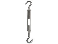 Perel - GSSA1 - Spannschloss, 2 Haken, Edelstahl,...
